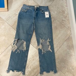 FREE PEOPLE JEANS SIZE 26 NTW
